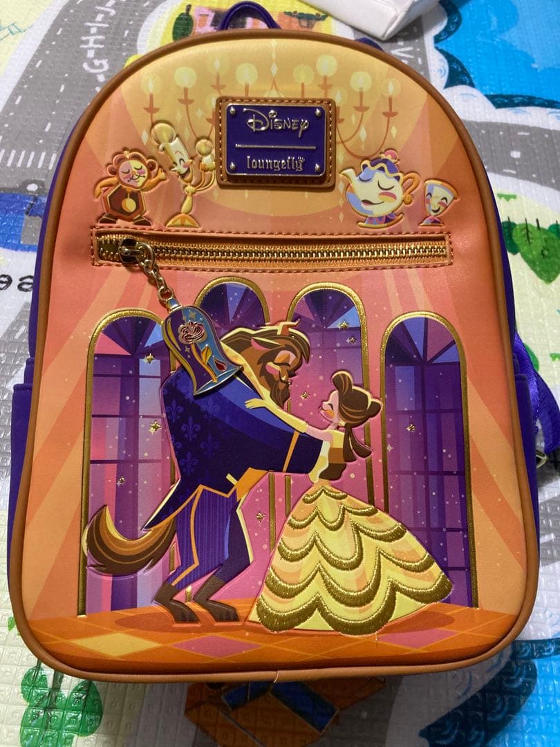 美女と野獣　ラウンジフライ　カチューシャ　ディズニーランド　グッズ　リュック