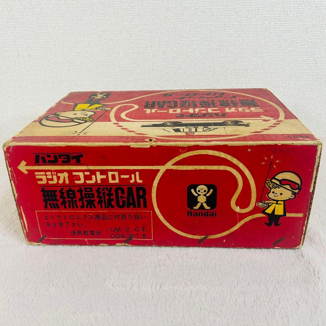 旧バンダイ　ラジオコントロール 無線操縦CAR トヨペットパトロール　レトロ