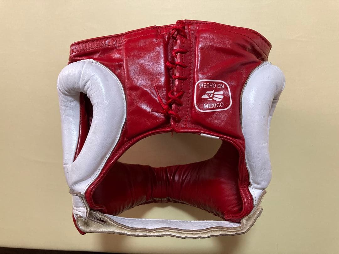 EVERLAST ヘッドギア MX メキシカンレザー　本革 Lサイズ