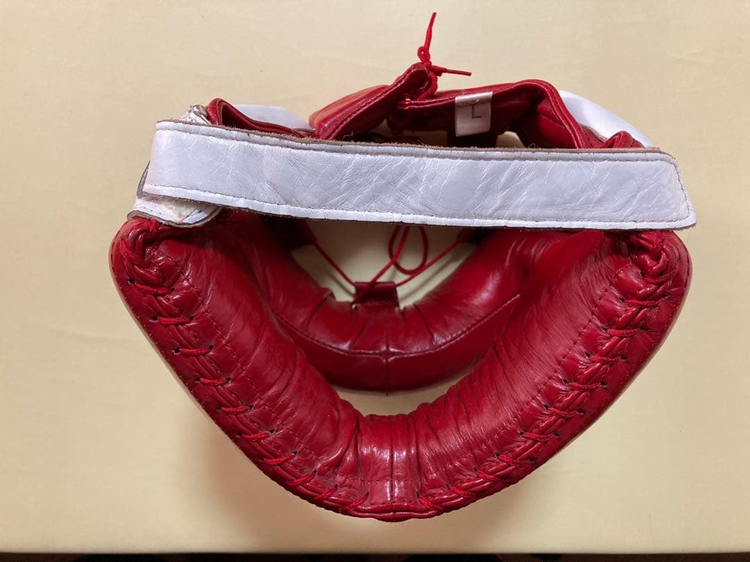 EVERLAST ヘッドギア MX メキシカンレザー　本革 Lサイズ