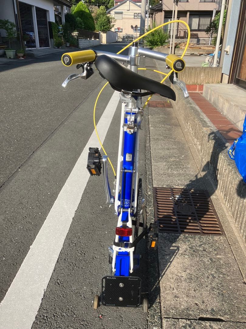 Pacific Carryme折りたたみ自転車カーボンパーツカスタムキャリーミー