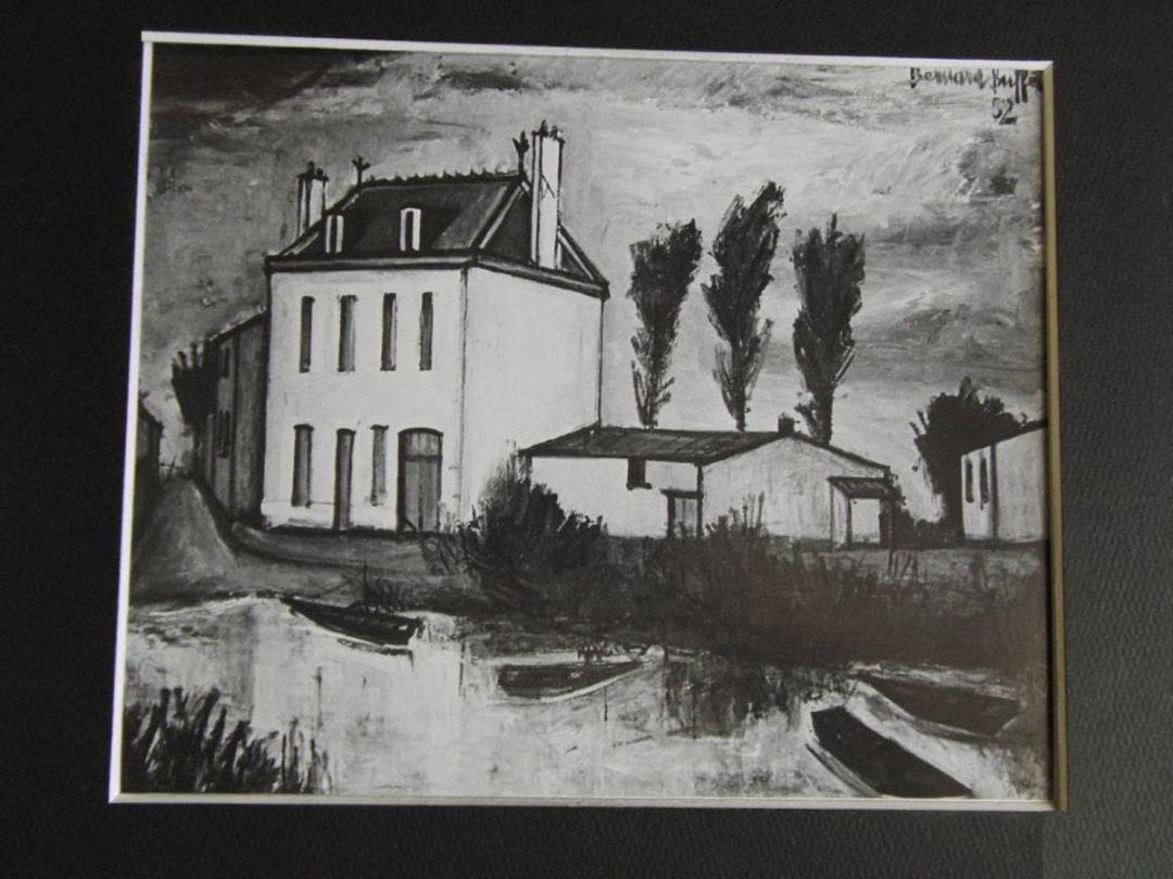 ベルナール・ビュッフェ、「La maison balanche」