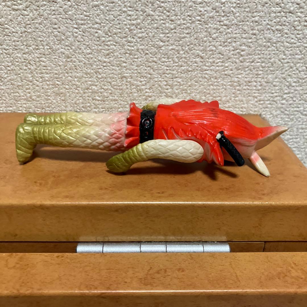 仮面ライダー怪人 エイキング ソフビ フィギュア レトロ