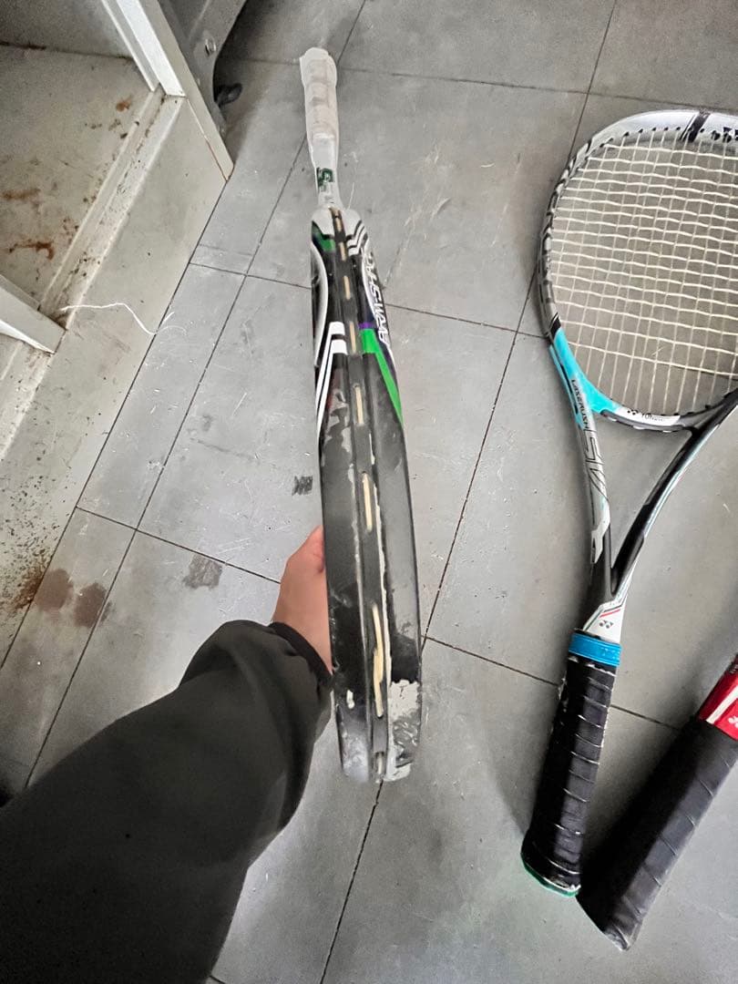 テニスラケット 3本セット 使用感あり