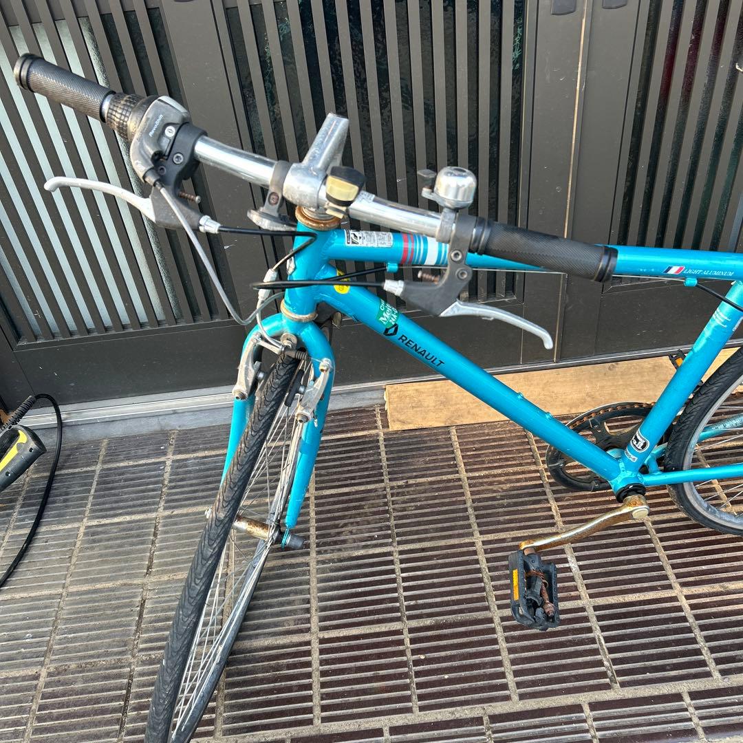 引取限定　千葉県市原　ルノークロスバイク アルミフレーム