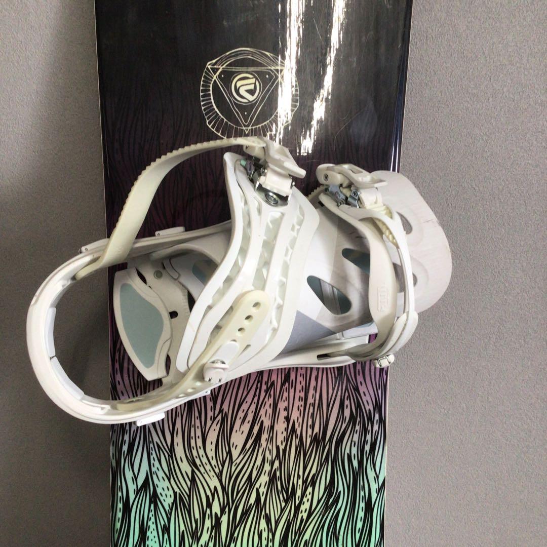 【送料込み】FLOW SILHOUETTEスノーボード ビンディング　147cm