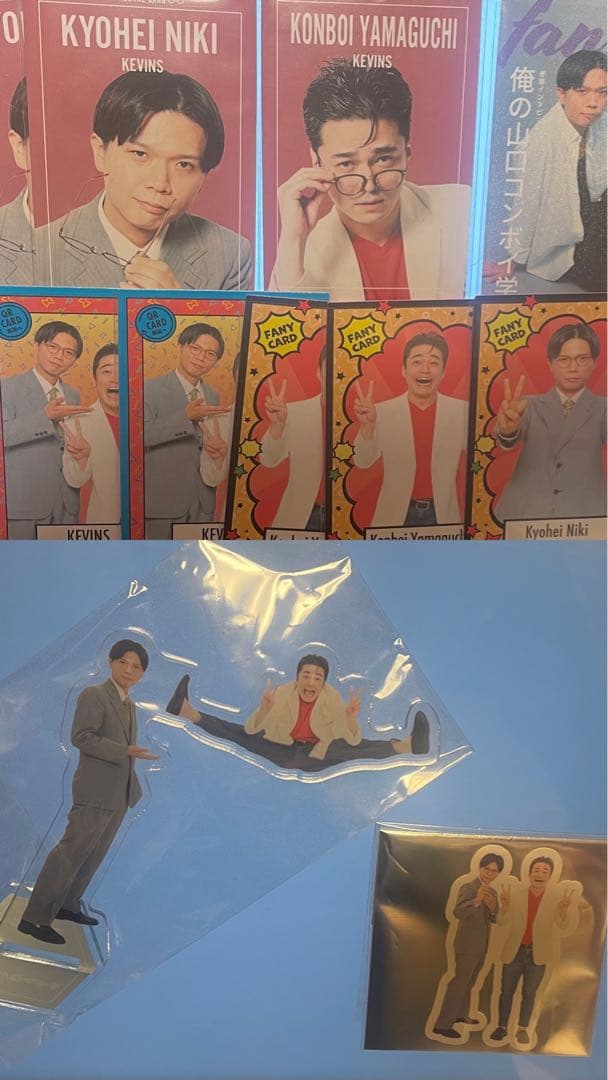 ケビンス　グッズ　アクスタ　ステッカー　コレカ