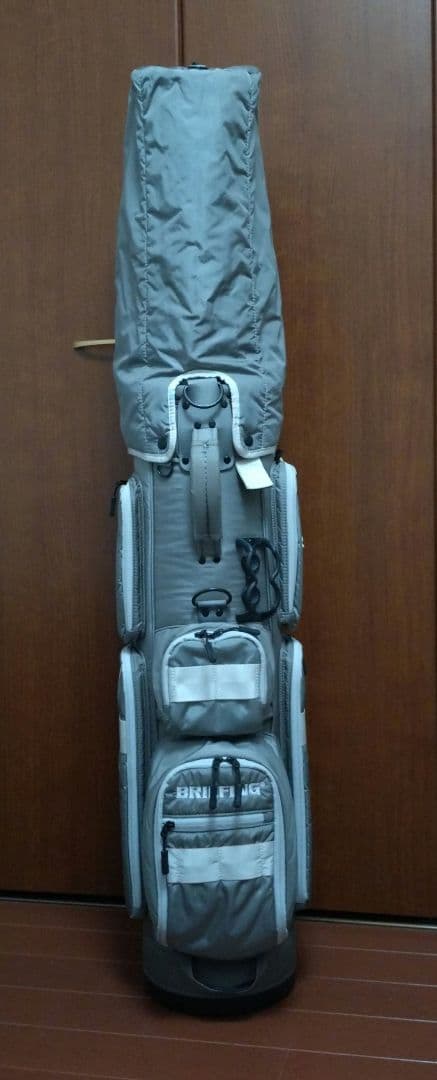 7/7 24時まで値下げ！BRIEFING グレー キャディバッグ