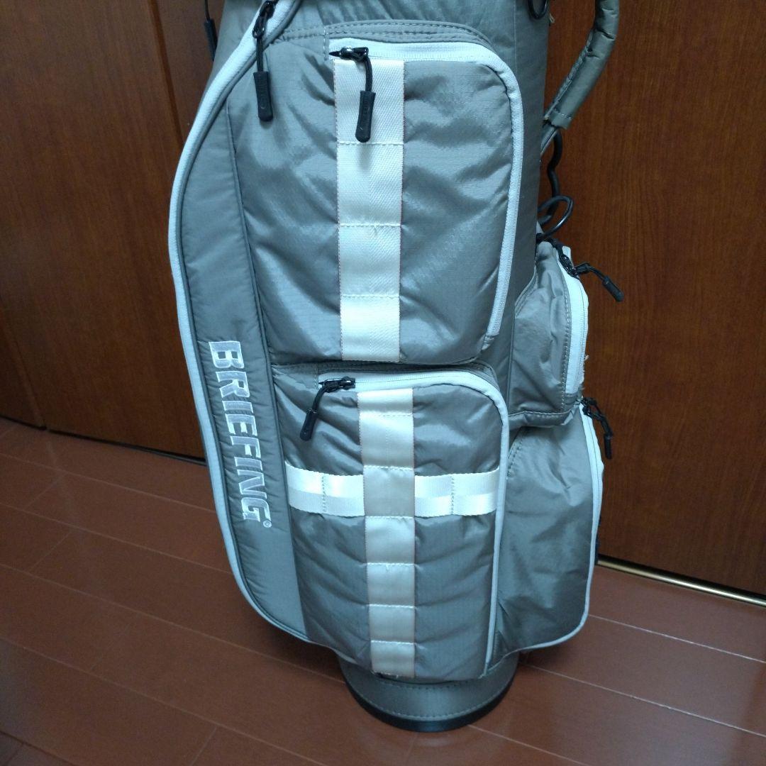 7/7 24時まで値下げ！BRIEFING グレー キャディバッグ