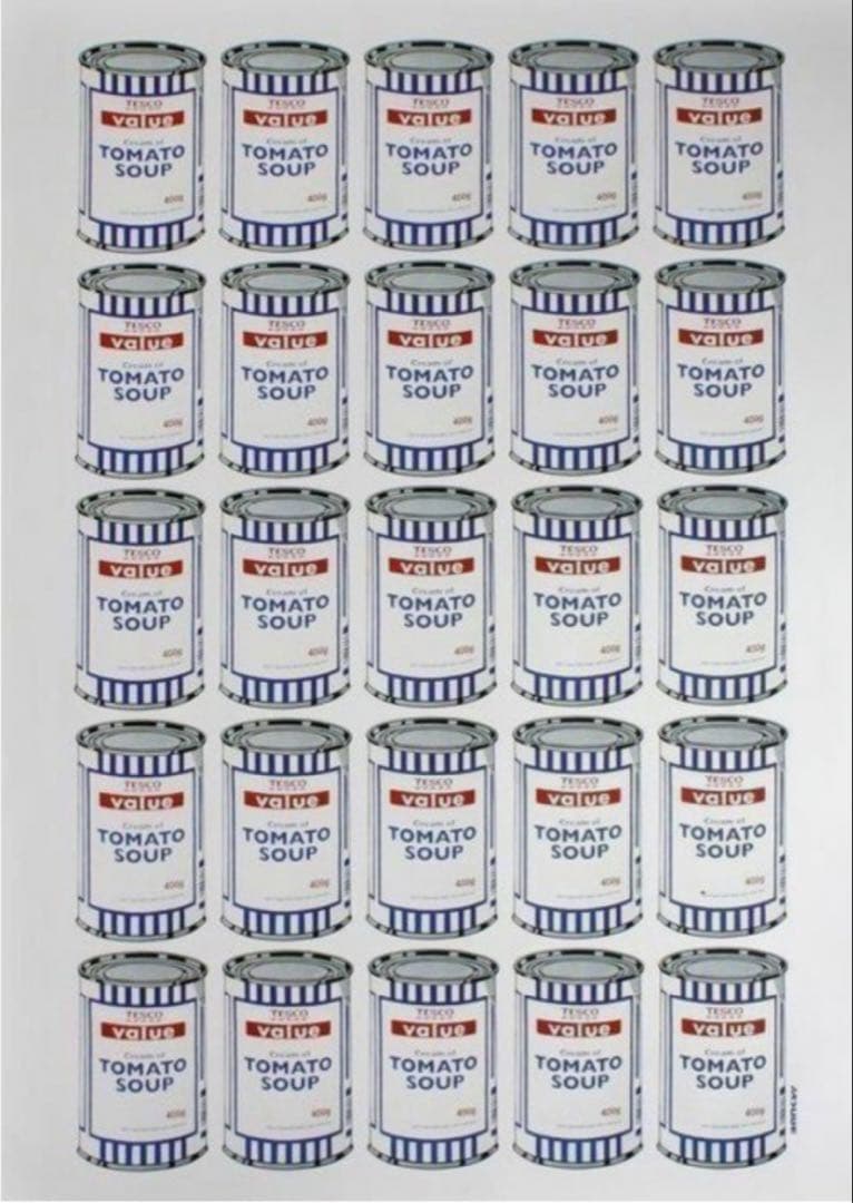 バンクシー Tesco Value Tomato Soup BANKSY