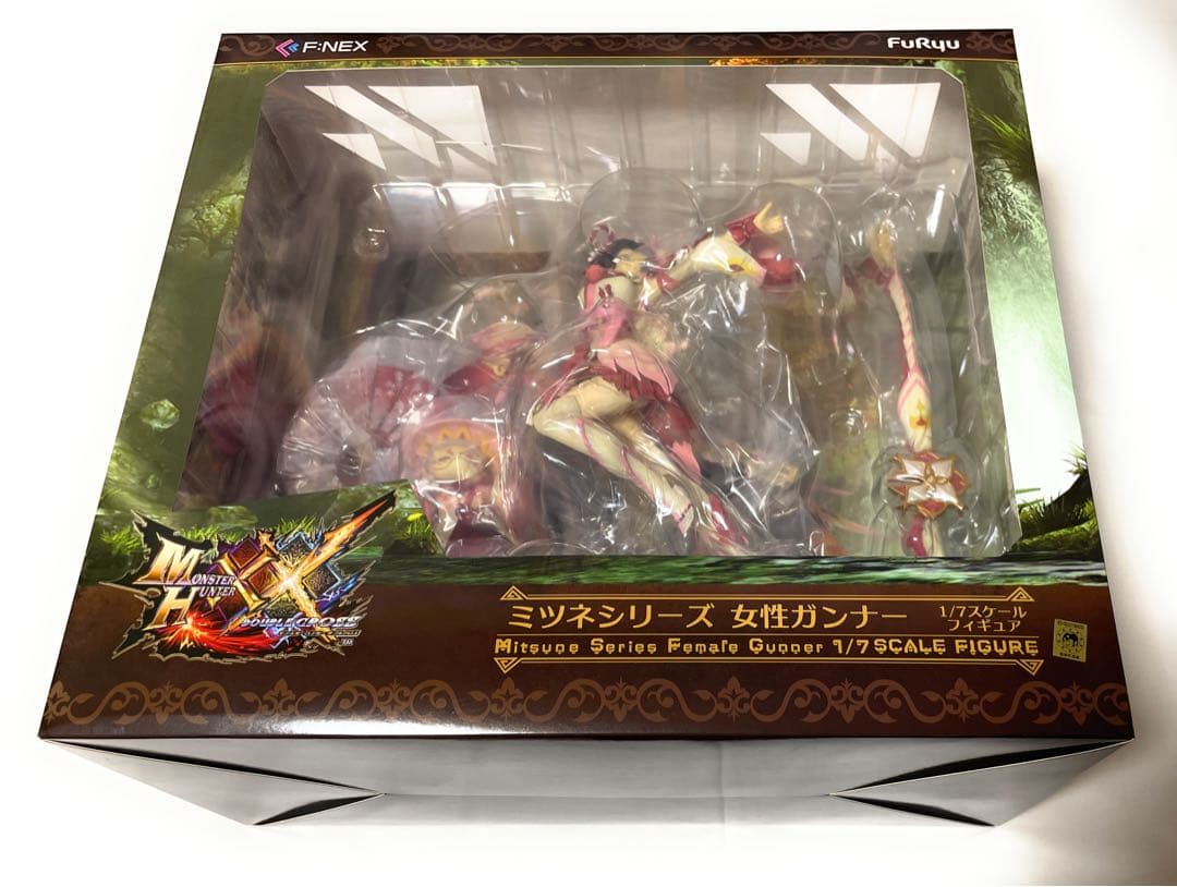 【未開封品！】モンハン ミツネシリーズ女性ガンナー　1/7フィギュア