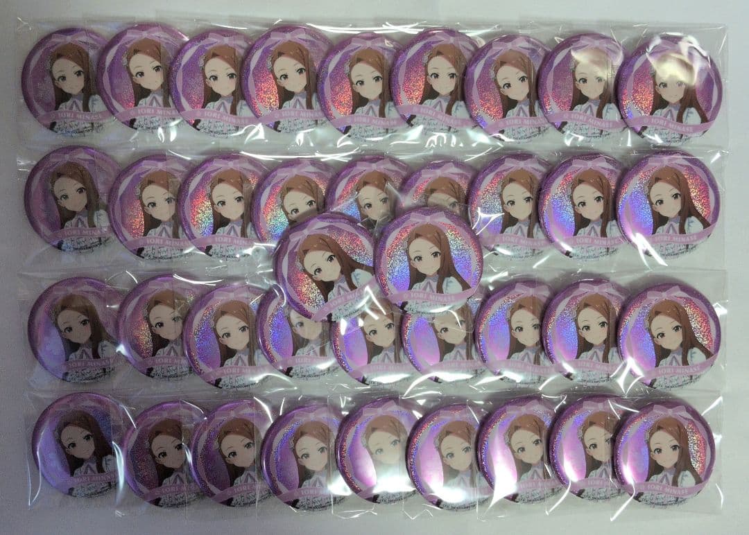 水瀬伊織 いつまでもなかよし！ 缶バッジ38個