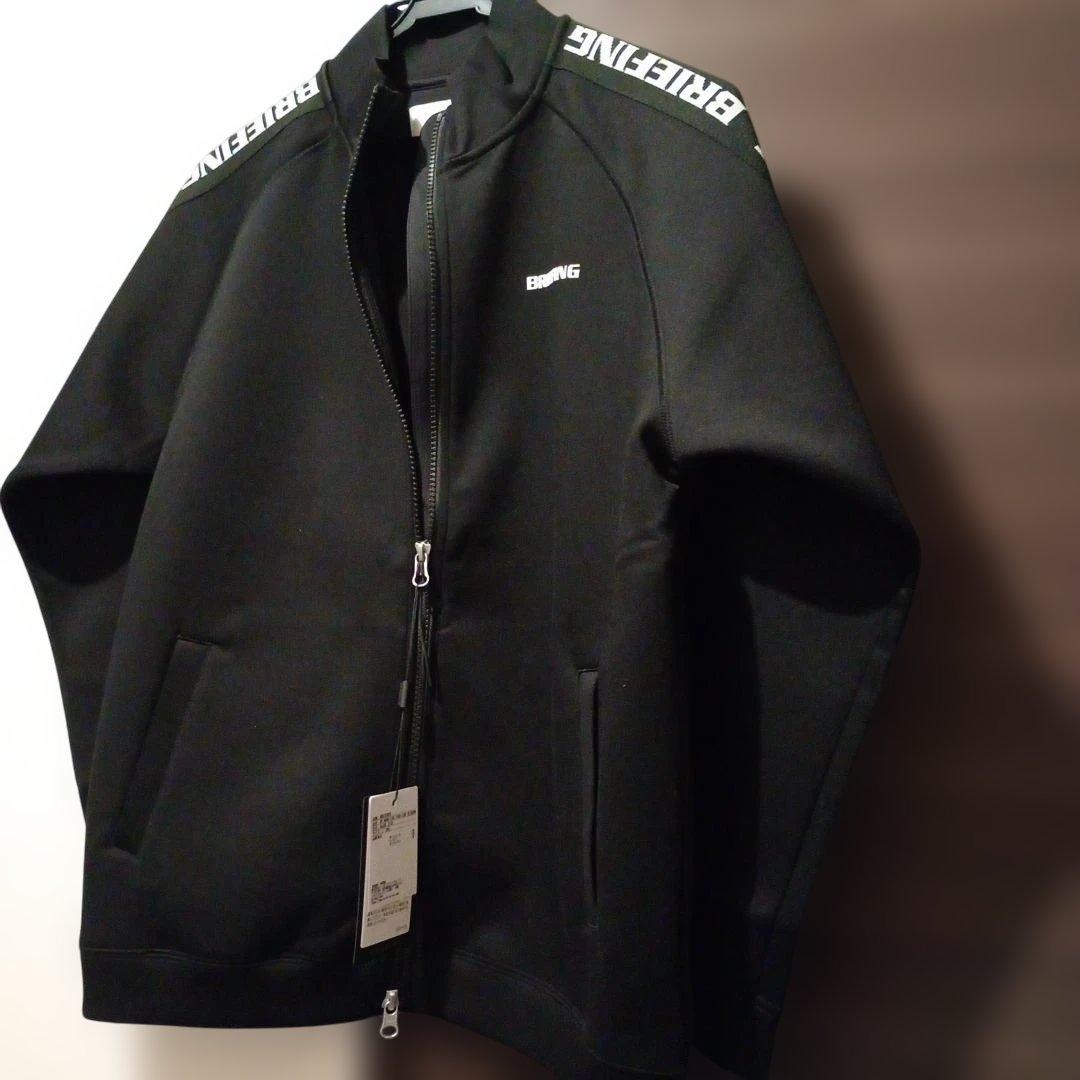 お値下ブリーフィングレディースBRIDGING ブラック ジップアップジャケット