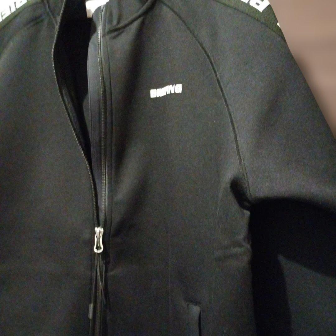 お値下ブリーフィングレディースBRIDGING ブラック ジップアップジャケット