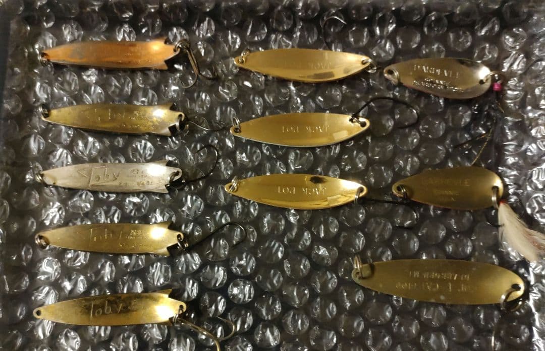 ジャックポットスプーン　ダーデブル　アブ　トビー　スプーン11個セット　トラウト