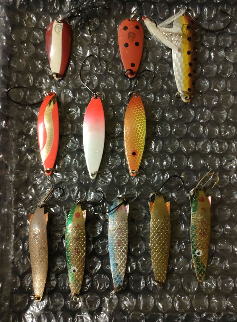 ジャックポットスプーン　ダーデブル　アブ　トビー　スプーン11個セット　トラウト