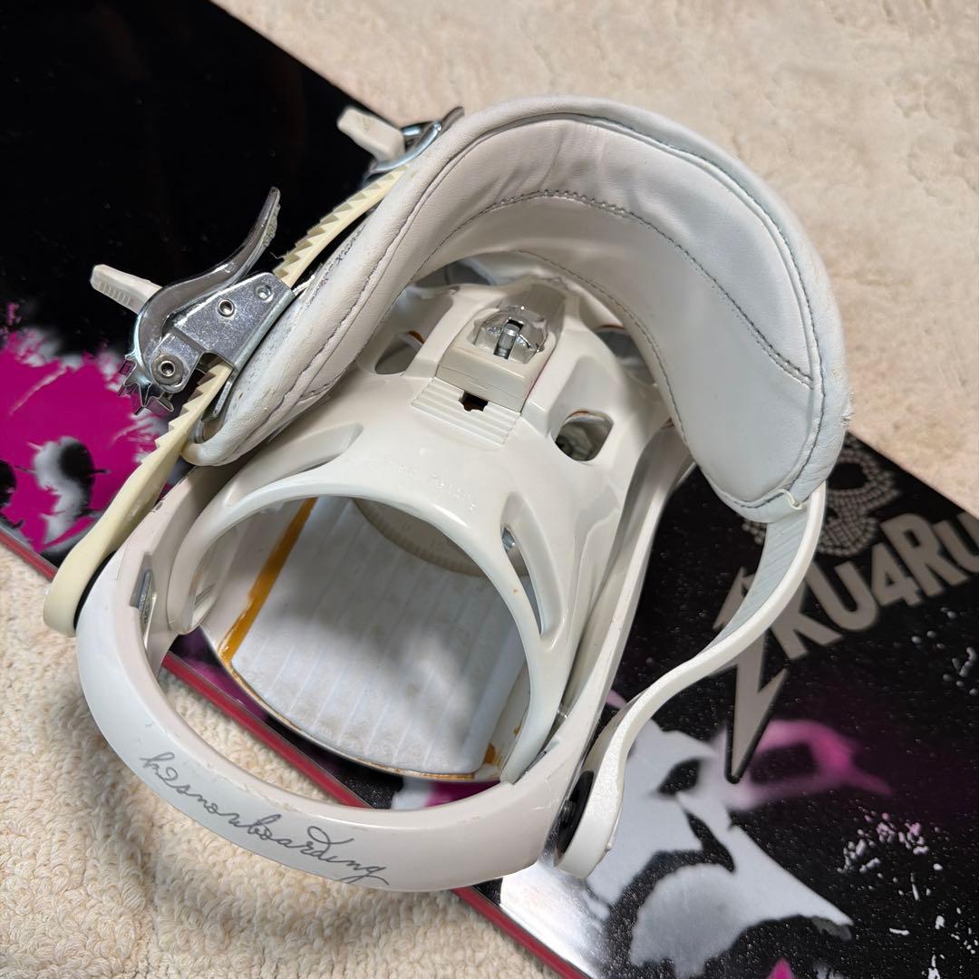 RICE28 スノーボード　142cm K2ビンディング　セット