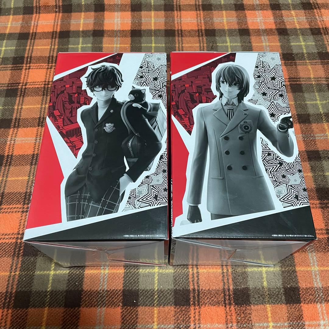 【値下げ】一番くじ ペルソナ5 A賞 主人公 B賞 明智吾郎 フィギュア ほか