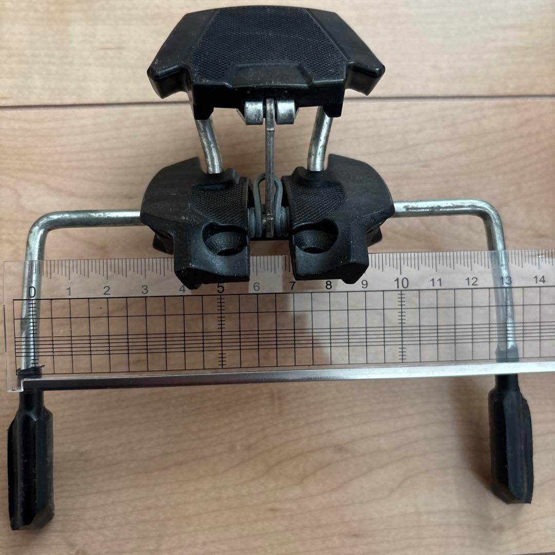 MARKER SQUIRE ビンディング ホワイト 取り付けプレート付き