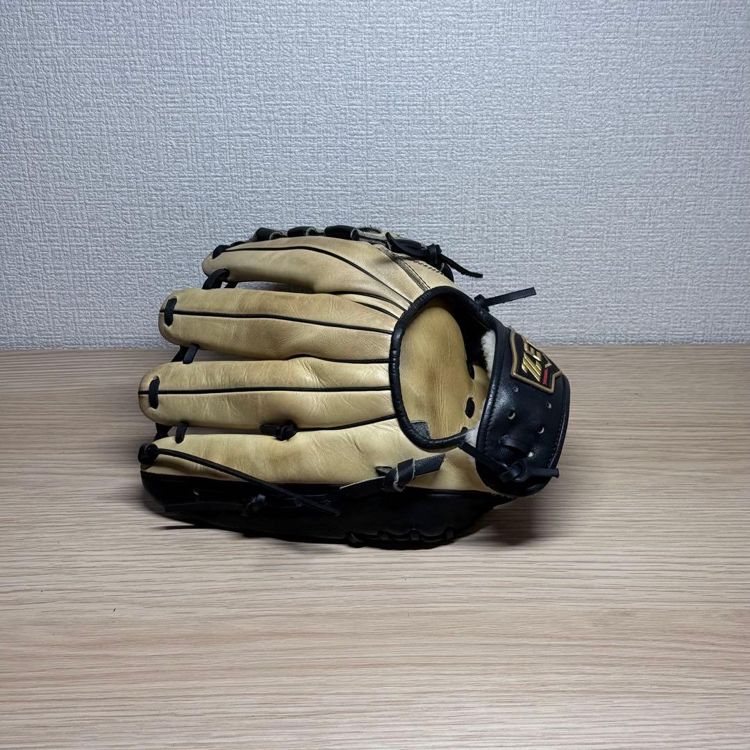 ZETT プロステイタス 軟式 内野手用 逆巻き/クロス締め 源田モデル