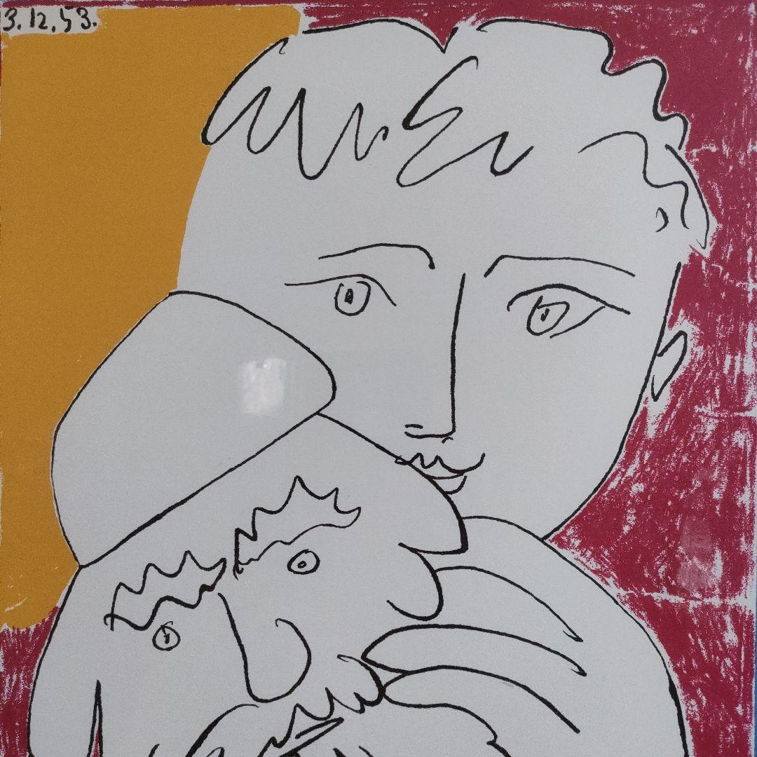 パブロ・ピカソ　リトグラフ『LANNEE NOUVELLE 新年』1953 製作
