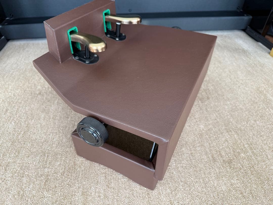 吉澤　PEACOCK ピーコックAX-100α ピアノ補助ペダル　ウォルナット