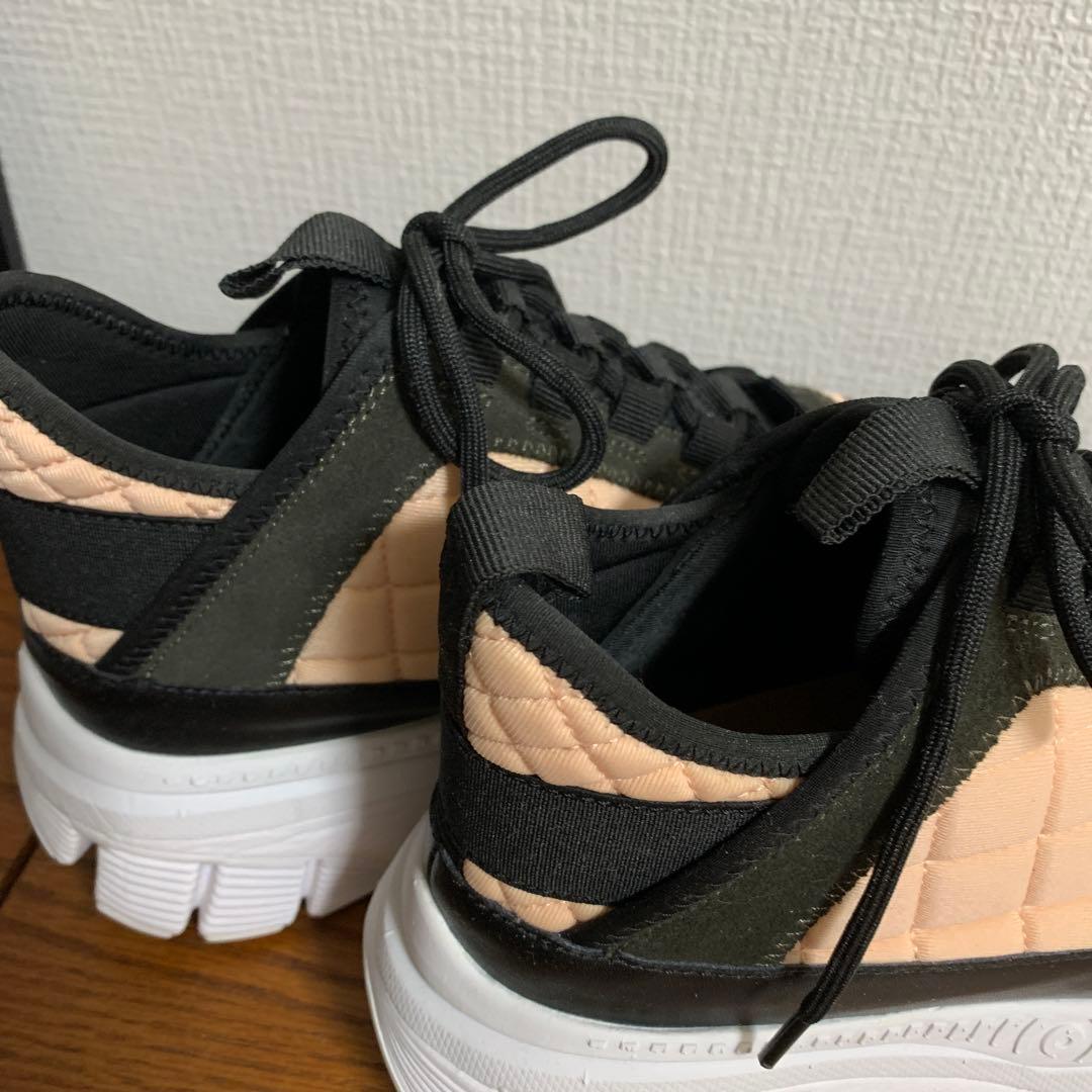 ★大阪梅田阪急百貨店購入33000円★人気デザイン完売品キルティング★サイズ37