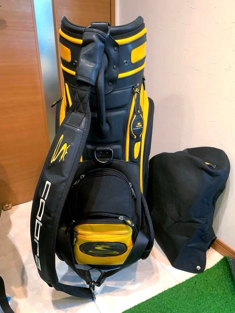 コブラ　COBRA キャディバッグ　３点式　ツアースタッフ