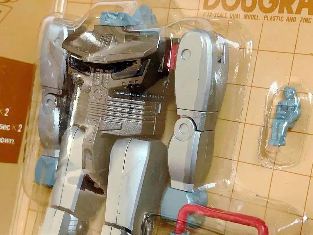 状態良好 未開封品 当時モノ 1/72 ダグラム デュアルモデル