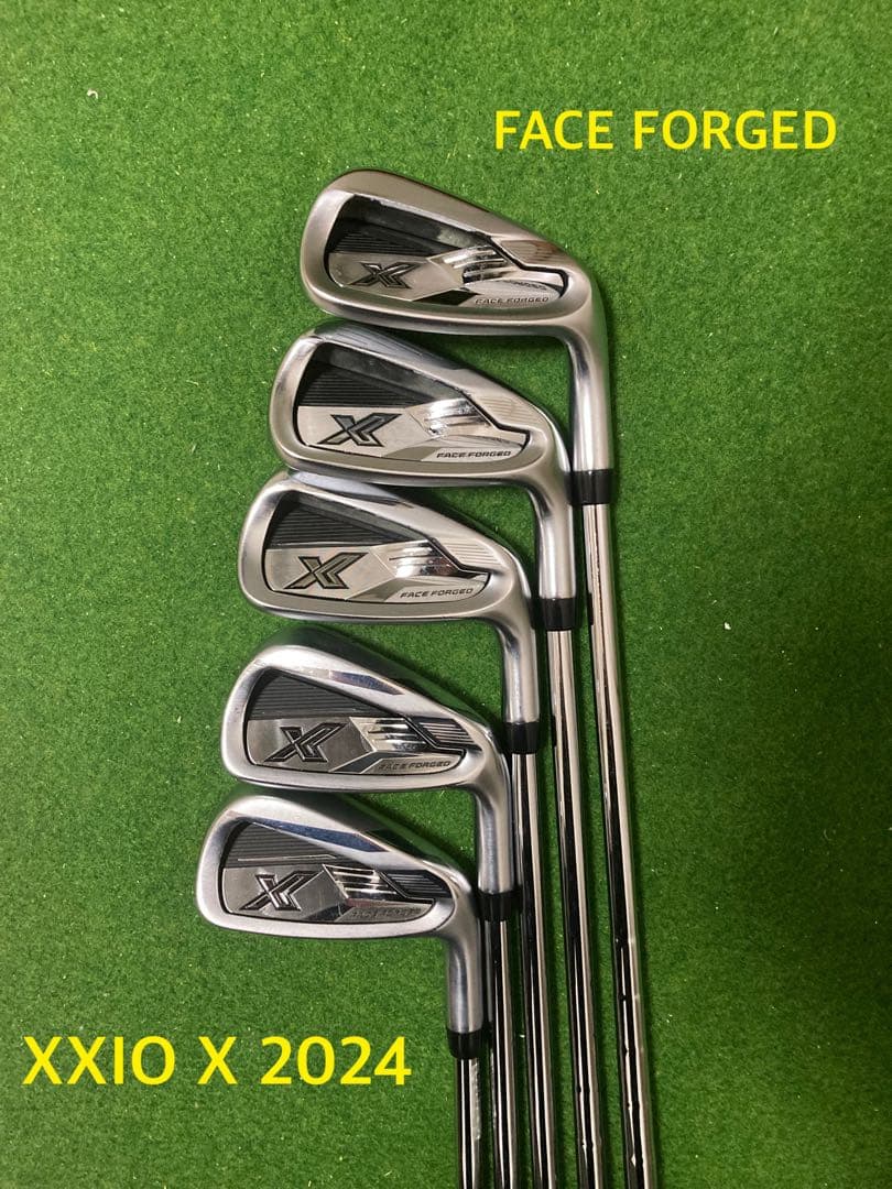 美品　ゼクシオX 2024 フォージド アイアンセット 5本 xxio 6I〜P