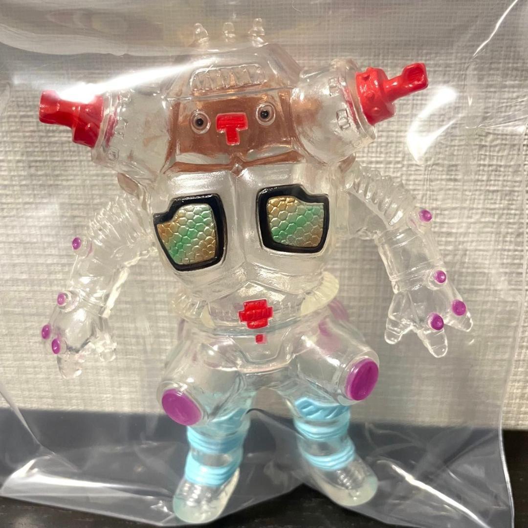 宇宙ロボット キングジョー クリア成型　MAXTOY ウルトラセブン ソフビ