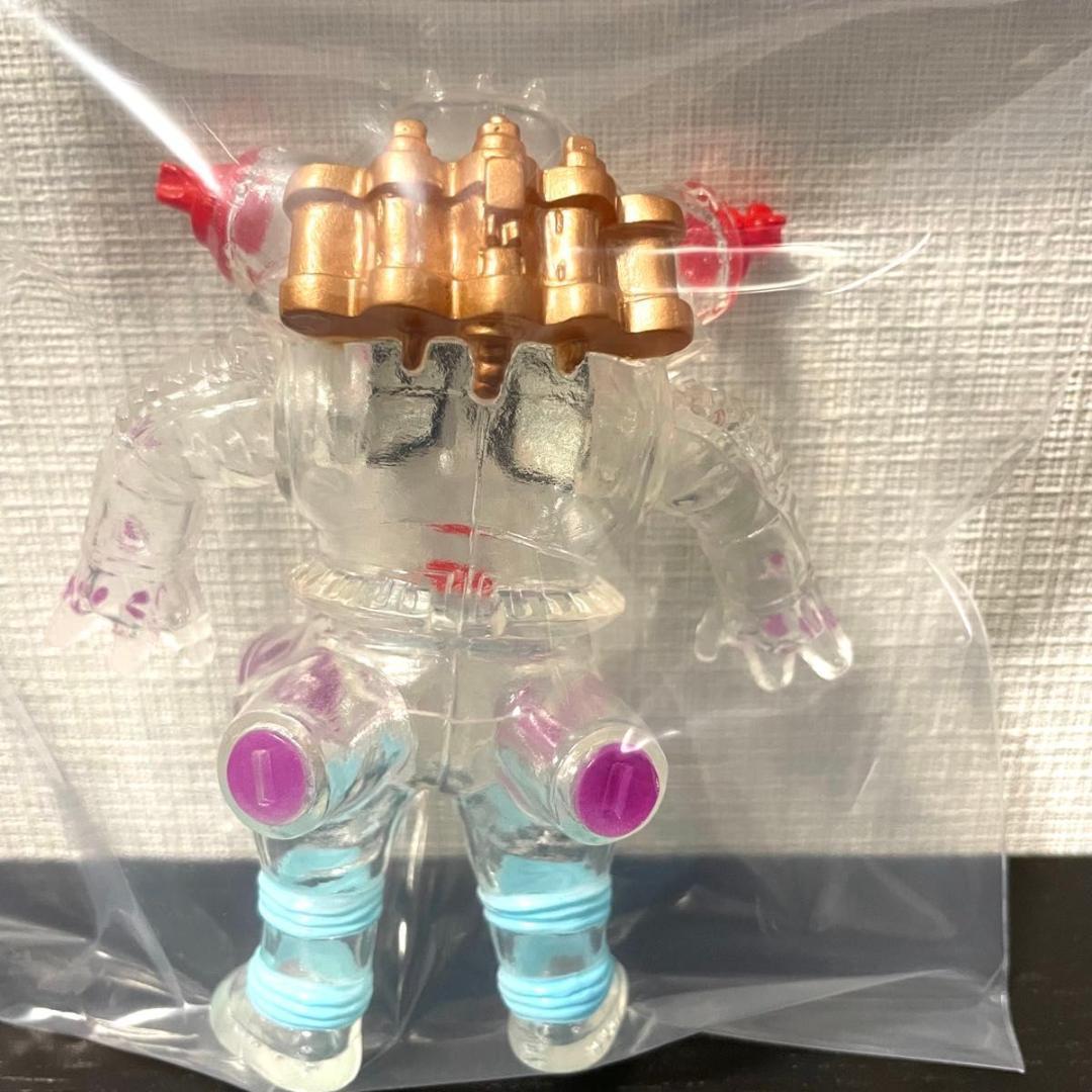 宇宙ロボット キングジョー クリア成型　MAXTOY ウルトラセブン ソフビ