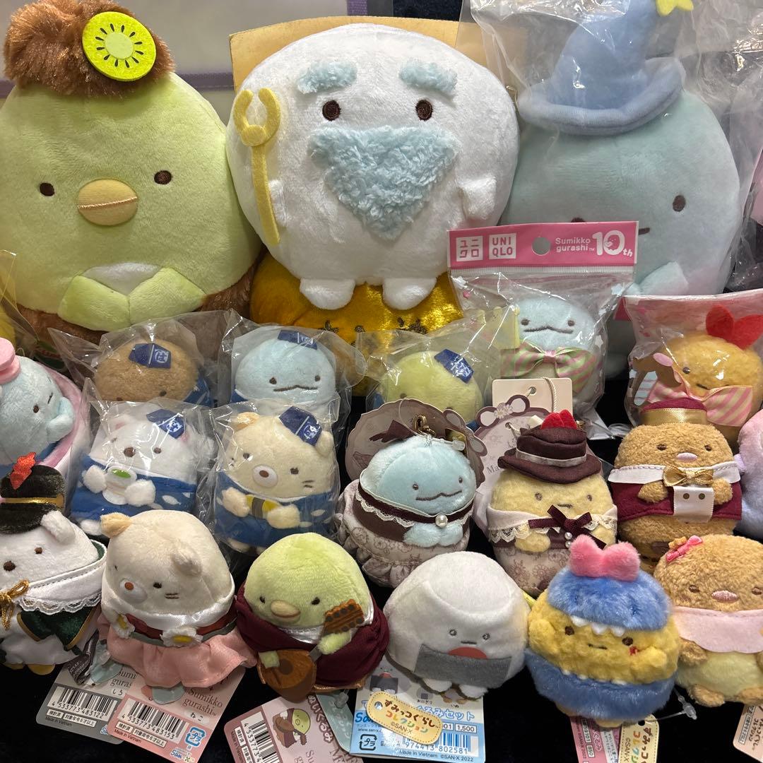 すみっコぐらし　てのり　ぬいぐるみ　ぶらさげ　限定　廃盤　セット　まとめ売り