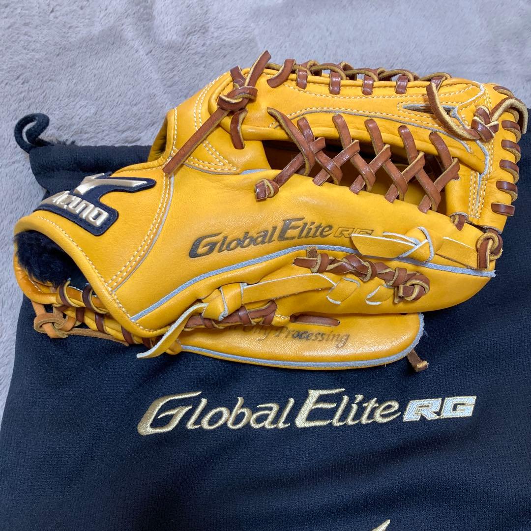 Mizuno Global Elite RG 軟式野球　少年用外野手用　右投げ用