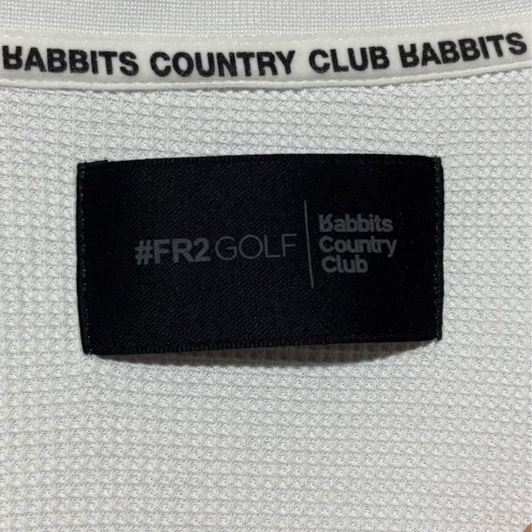 FR2 GOLF エフアールーツーゴルフ ポロシャツ 白