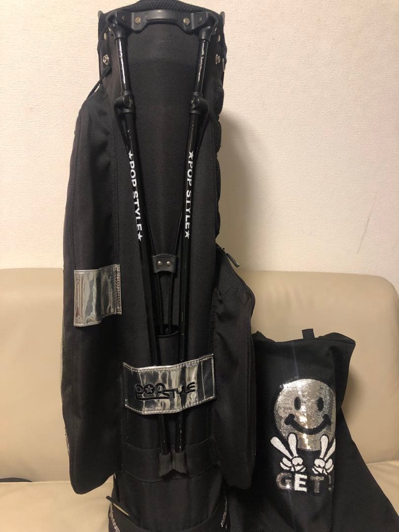 【送料込み】大人気　廃盤希少　ウィンウィンスタイル　キャディバッグ　ゴルフバッグ