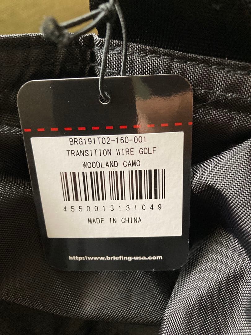 【新品・希少品】ブリーフィング トランジショントートバッグ ウッドランドカモ