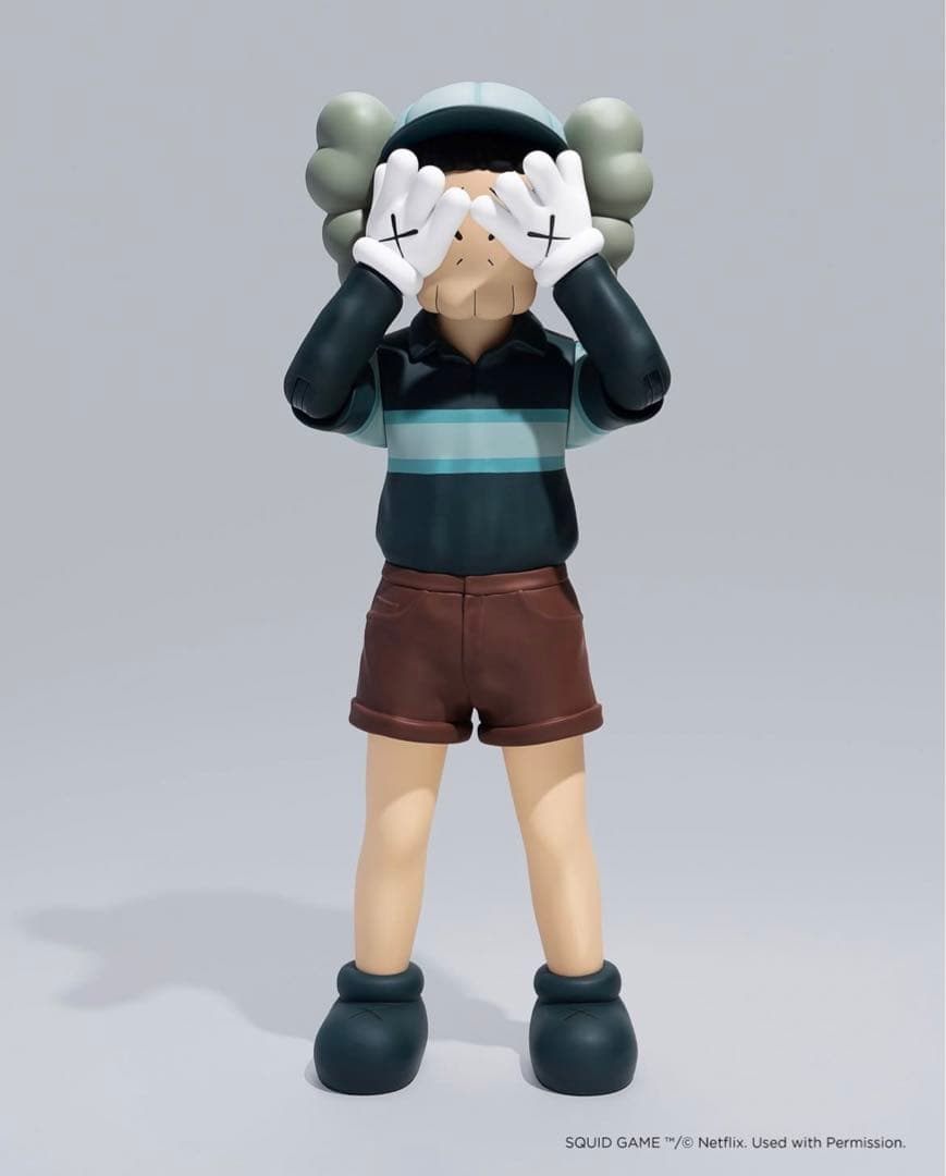 kaws チョルス Chul-Su Figure Coloured イカゲーム