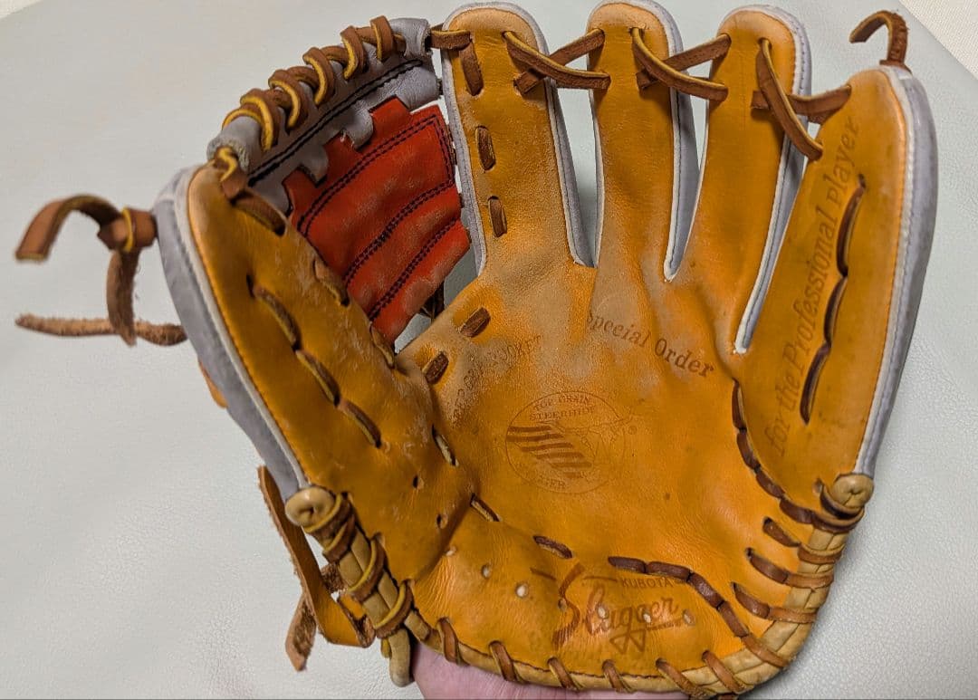 久保田スラッガー 磯貝流型付け 内野手用 軟式