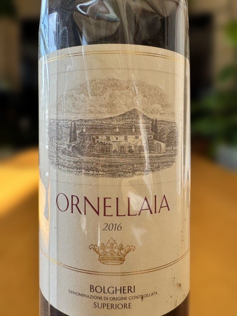 WA.JS98‼️ORNELLAIA 2016年 Bolgheri