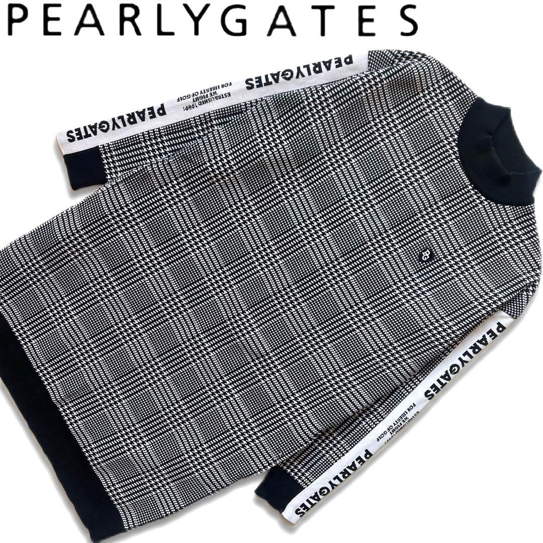 Pearly gates パーリーゲイツ　千鳥格子柄　ニット　ワンピース　ゴルフ