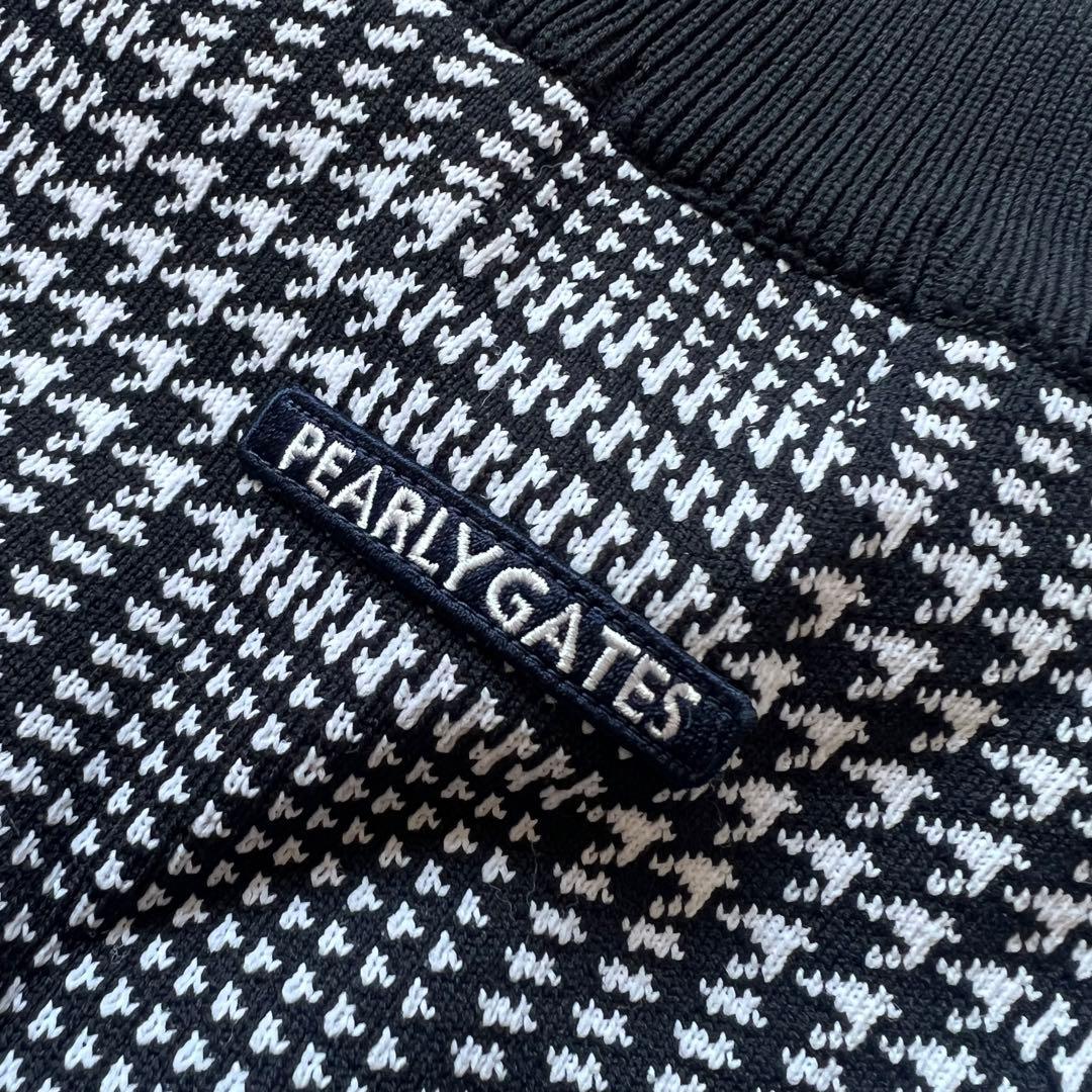 Pearly gates パーリーゲイツ　千鳥格子柄　ニット　ワンピース　ゴルフ