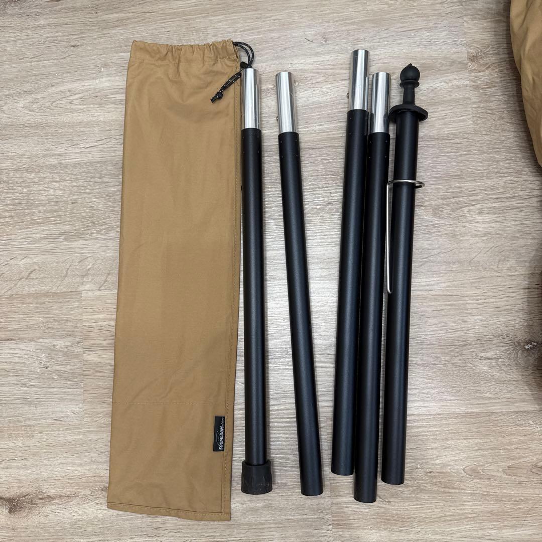 【美品】Soomloom 八角形　Elk4.0 ポリコットン製 ワンポールテント