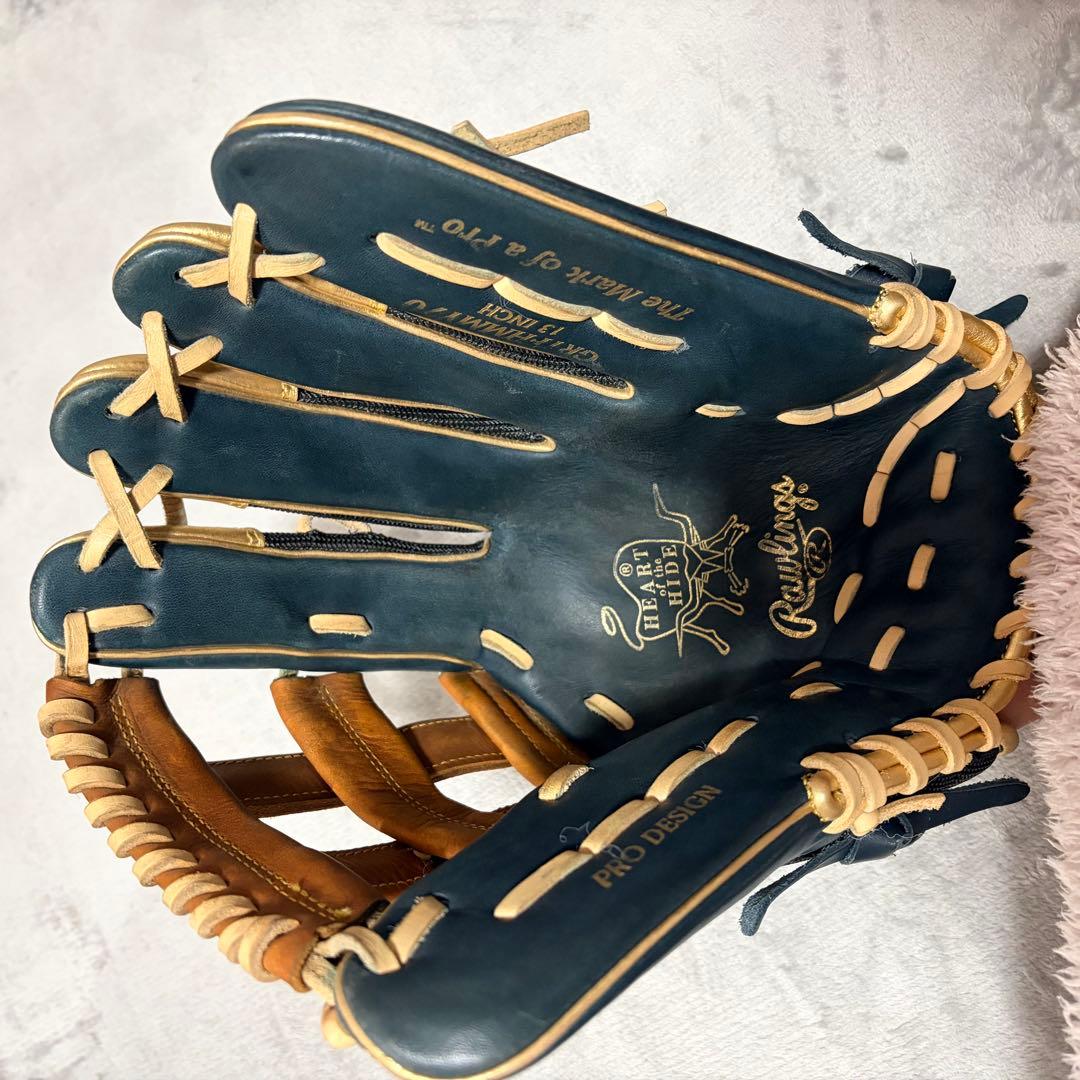 Rawlings 軟式グローブ HOH 右投 外野手用 グローブ