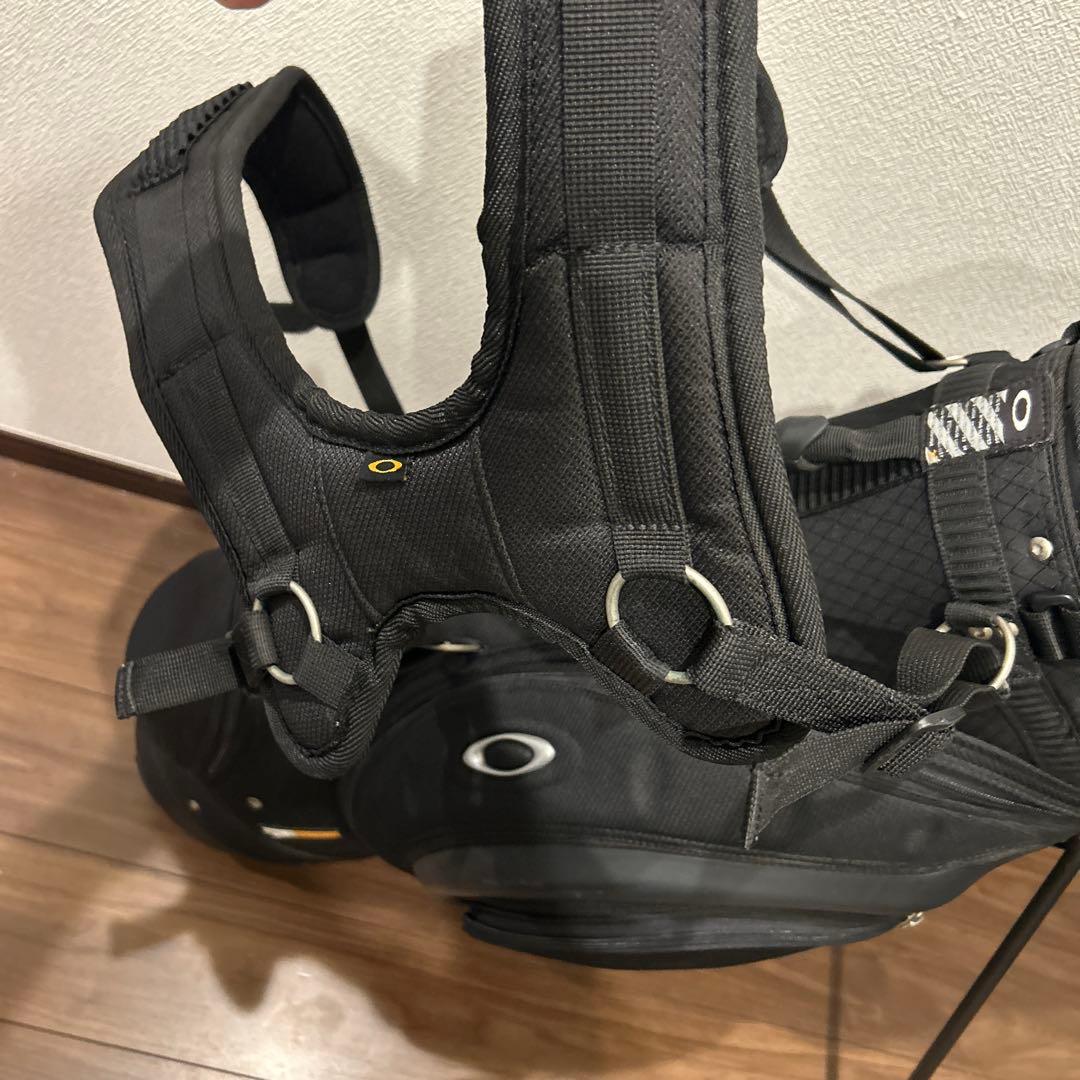 オークリー 黒 スタンド式ゴルフバッグ