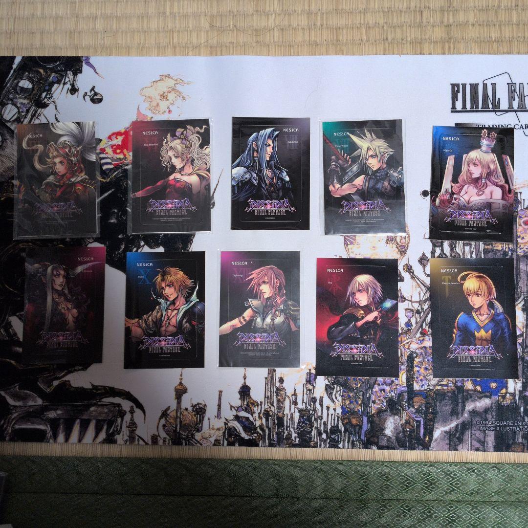 ディシディア ファイナル ファンタジー NESiCAシール10枚セット