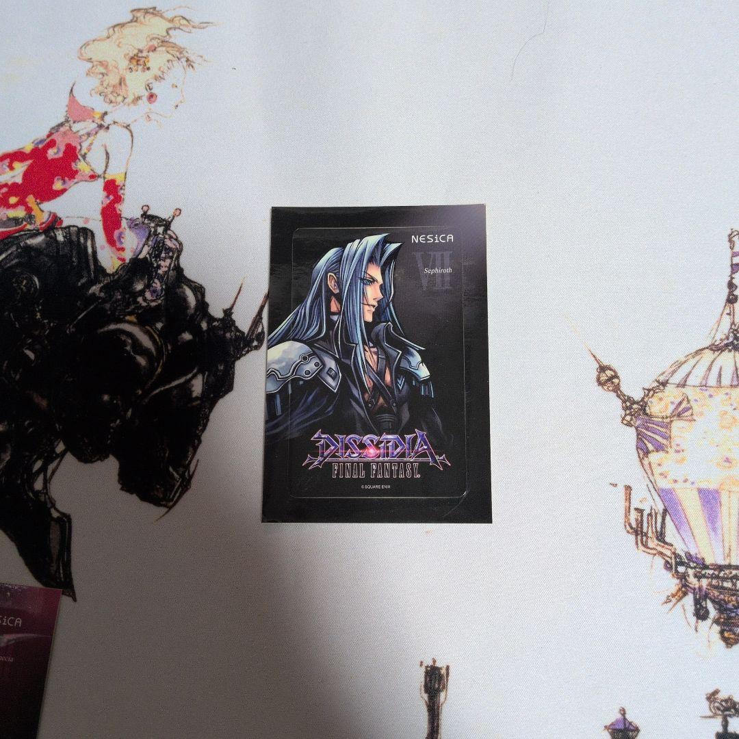 ディシディア ファイナル ファンタジー NESiCAシール10枚セット