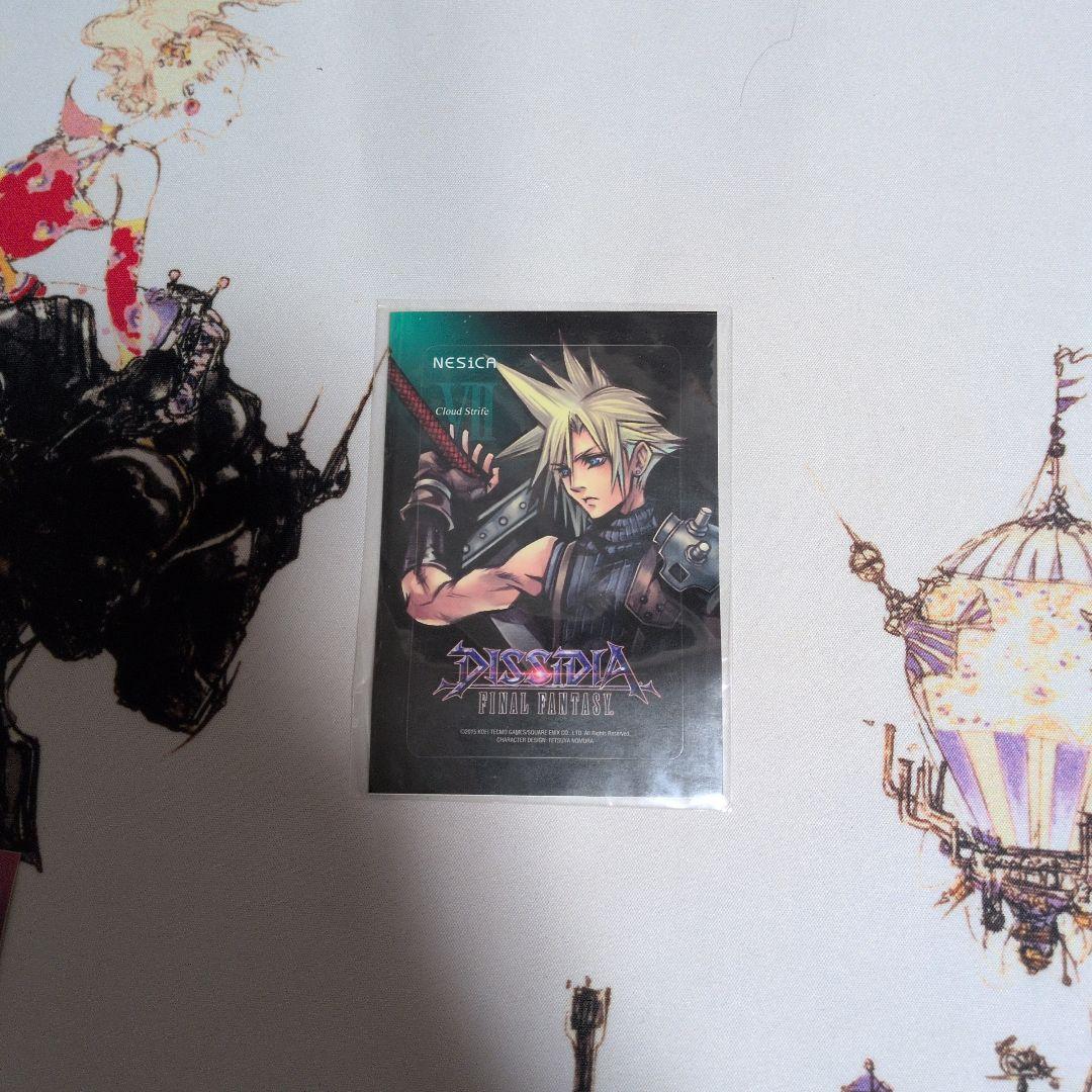 ディシディア ファイナル ファンタジー NESiCAシール10枚セット