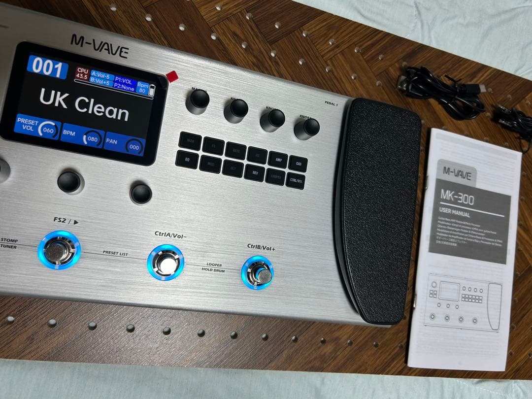 Ｍ-VAVE MK-300 マルチエフェクター