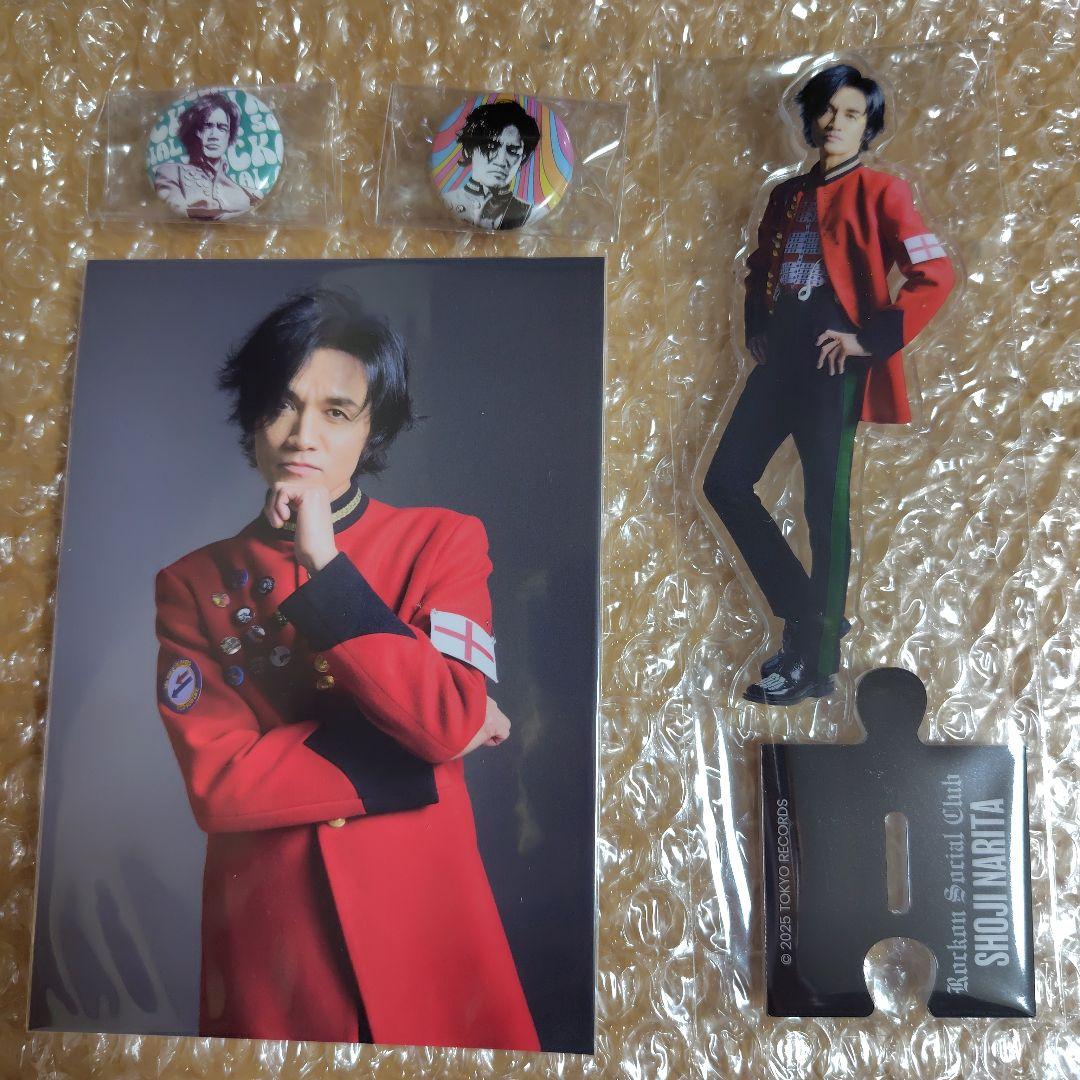 RockonSocialClub 成田昭次 アクスタ バッチ プロマイド